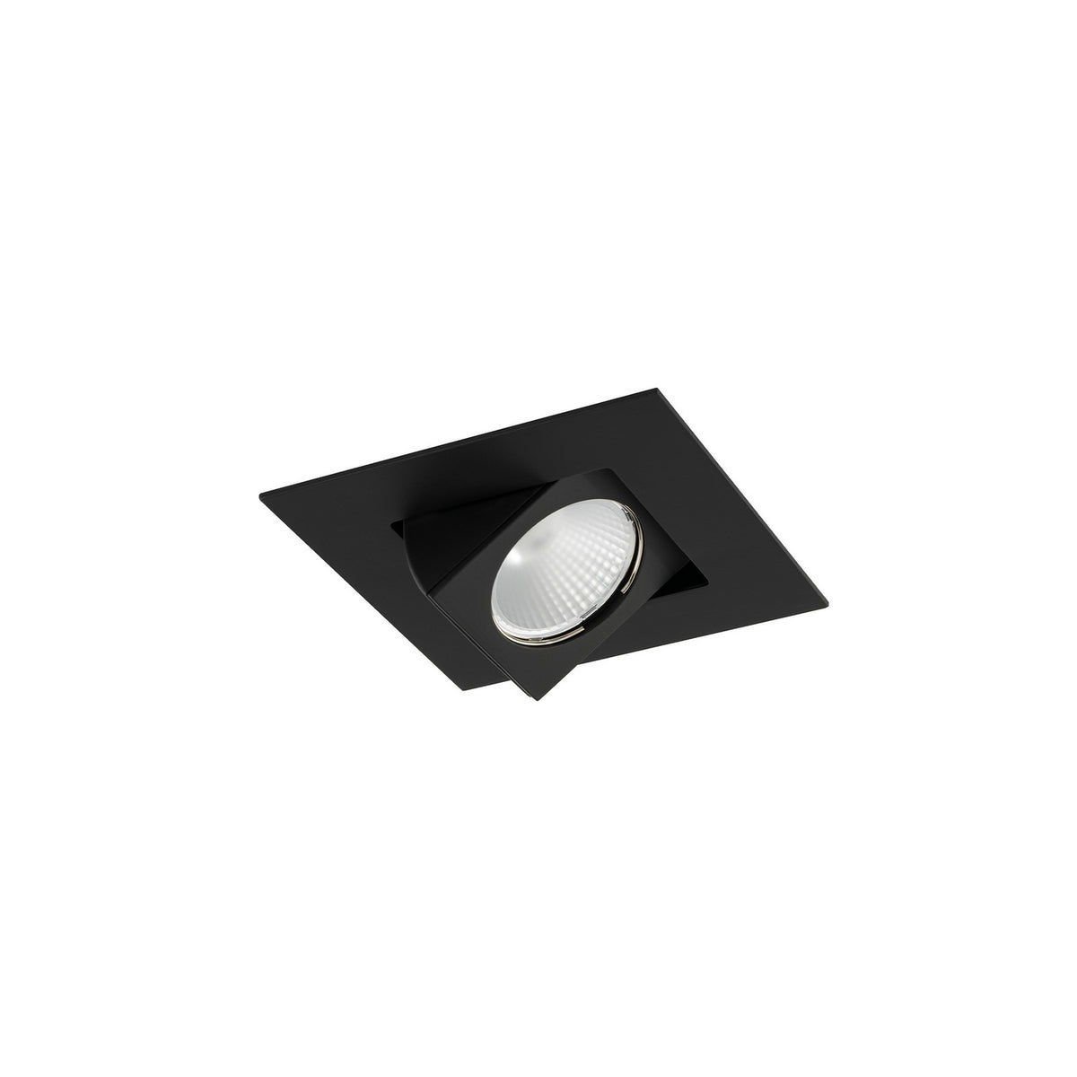 W.A.C. Lighting - R3BSAN-SWD-BK - LED Trim and Remodel Housing - Ocularc - Black