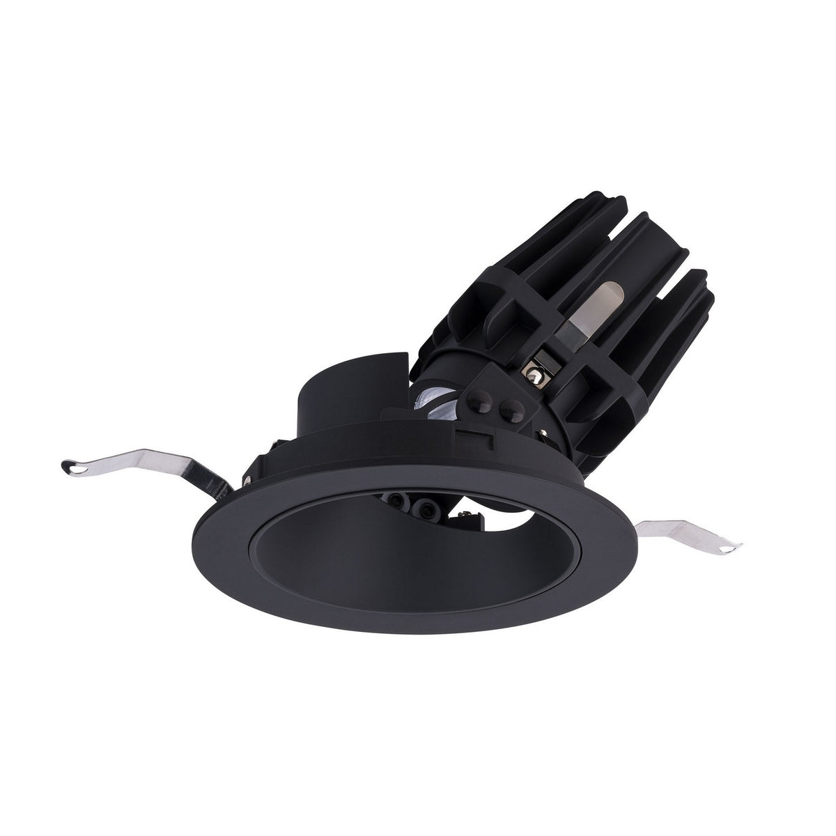 W.A.C. Lighting - R4FRAT-940-BK - LED Adjustable Trim - 4In Fq Downlights - Black