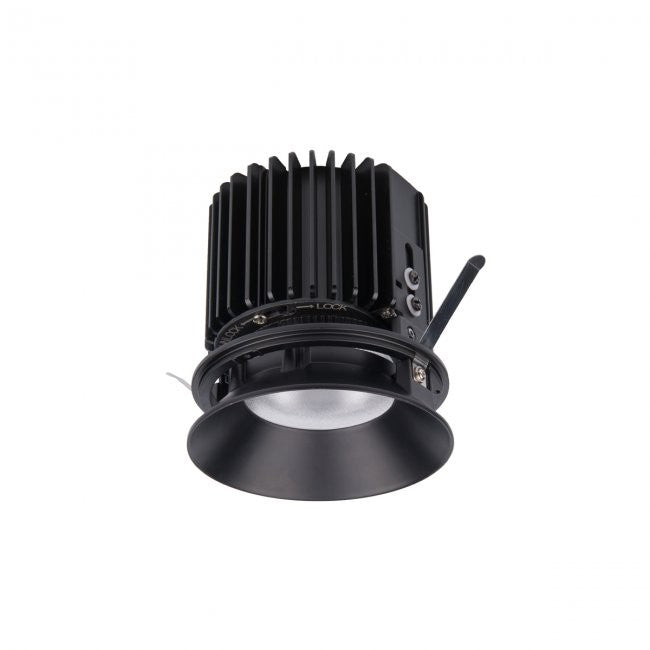 W.A.C. Lighting - R4RD1L-WTWB-BK - Invisible Trim with LED Light Engine - Volta - Black