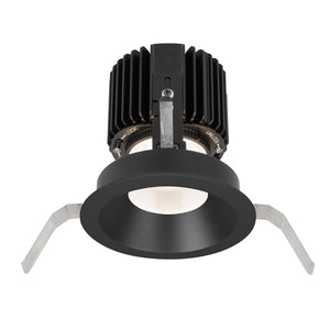 W.A.C. Lighting - R4RD1T-WTWA-BKWT - Regressed Trim with LED Light Engine - Volta - Black/White