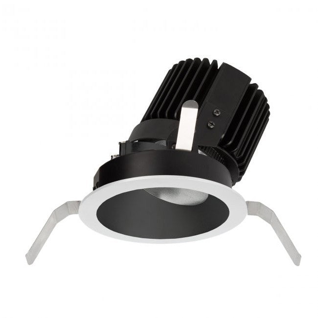 W.A.C. Lighting - R4RWT-ATWB-BKWT - Wall Wash Trim with LED Light Engine - Volta - Black/White