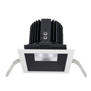 W.A.C. Lighting - R4SD1T-WTWA-BKWT - Regressed Trim with LED Light Engine - Volta - Black/White