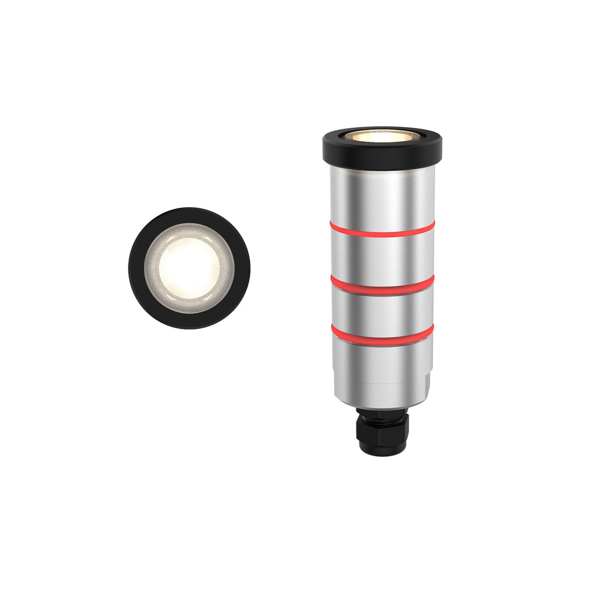 W.A.C. Lighting - RM-1011-27-BK - LED Inground Indicator Light - Indicator - Black