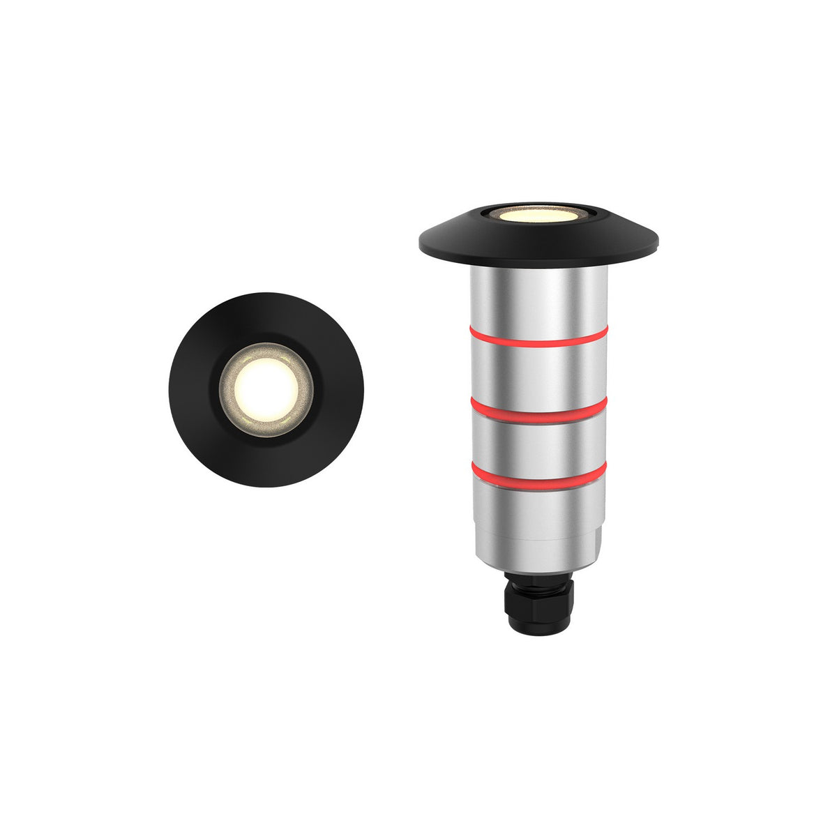 W.A.C. Lighting - RM-1021-27-BK - LED Inground Indicator Light - Indicator - Black