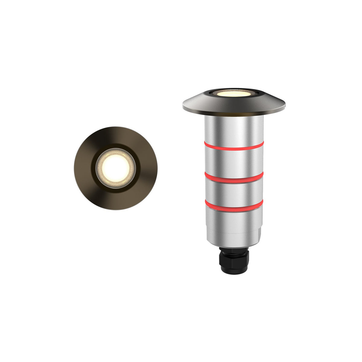 W.A.C. Lighting - RM-1021-27-BS - LED Inground Indicator Light - Indicator - Bronze Stainless Steel
