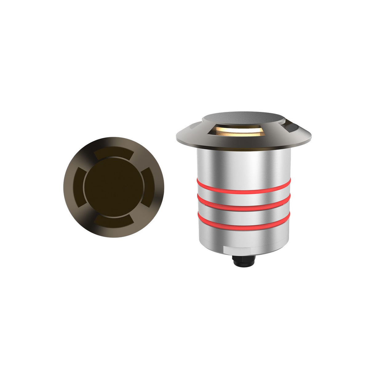 W.A.C. Lighting - RM-2101-27-BS - LED Inground Indicator Light - Indicator - Bronze Stainless Steel
