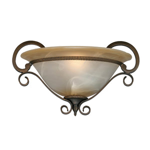 Golden - 3890-WSC GB - One Light Wall Sconce - Meridian - Golden Bronze