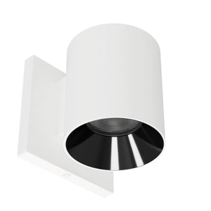 W.A.C. Lighting - W4R-FCS-WTBK - LED Wall Mount - Zoron - White/Black