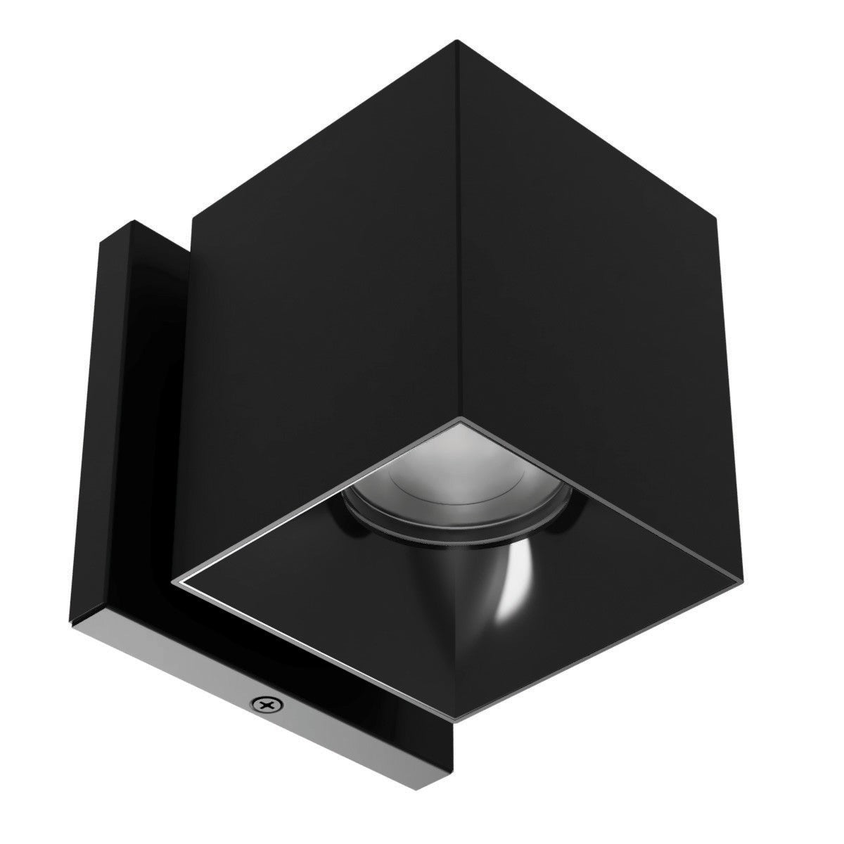 W.A.C. Lighting - W4S-FCS-BKBK - LED Wall Mount - Zoron - Black/Black