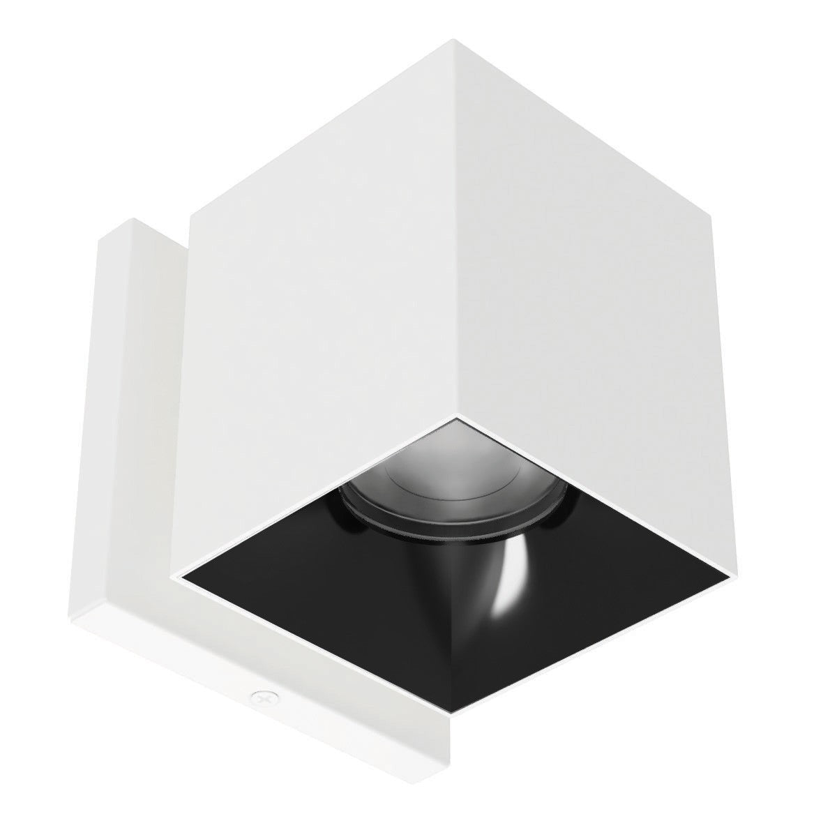 W.A.C. Lighting - W4S-FCS-WTBK - LED Wall Mount - Zoron - White/Black