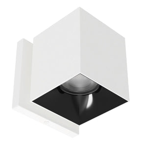 W.A.C. Lighting - W4S-FCS-WTBK - LED Wall Mount - Zoron - White/Black