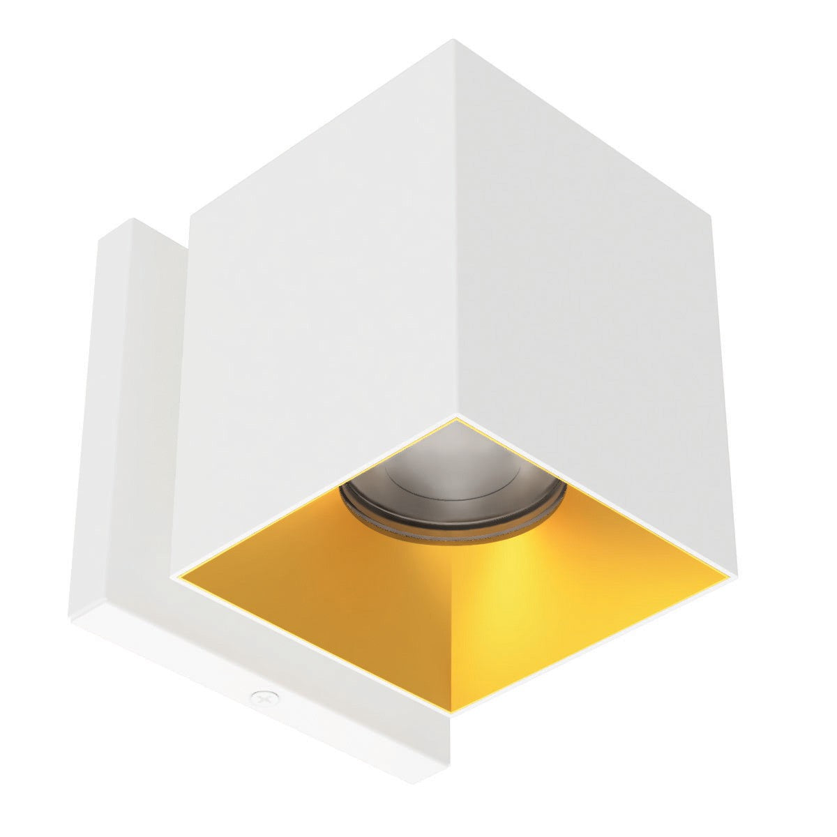W.A.C. Lighting - W4S-FCS-WTGL - LED Wall Mount - Zoron - White/Gold