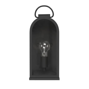 Hunter - 46058 - One Light Outdoor Wall Mount - Kendra Bell - Matte Black
