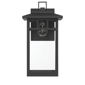 Hunter - 46070 - One Light Outdoor Wall Mount - Yancy House - Matte Black