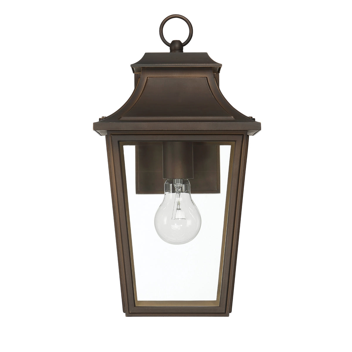 Hunter - 46080 - One Light Outdoor Wall Mount - Spring Cove - Matte Black