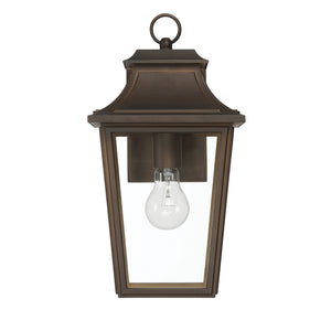 Hunter - 46080 - One Light Outdoor Wall Mount - Spring Cove - Matte Black