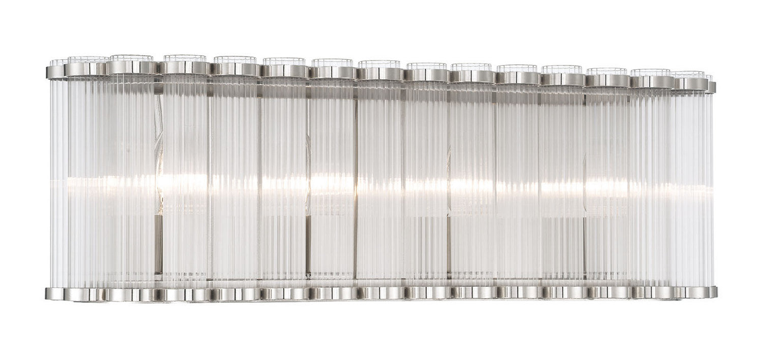 Eurofase - 50042-029 - Four Light Vanity - Glasbury - Polished Nickel