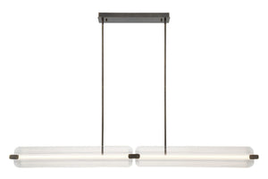 Eurofase - 50057-023 - LED Linear Chandelier - Neoness - Weathered Brass