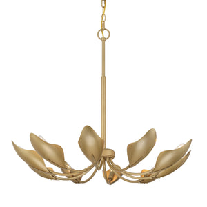 Hunter - 48222 - Ten Light Chandelier - Juneway - Matte Black