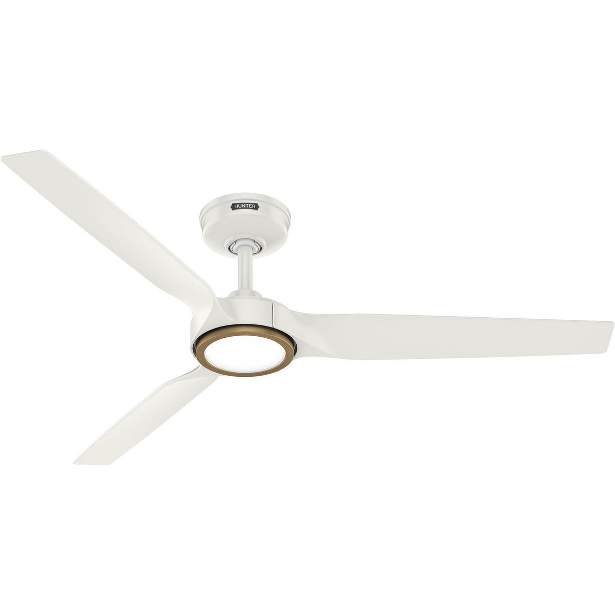 Hunter - 53642 - 44" Ceiling Fan - Zentech - Matte Black