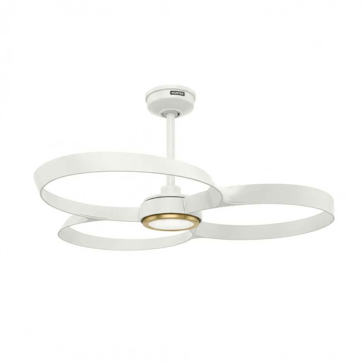 Hunter - 53520 - 42" Ceiling Fan - Zentech - Matte Black