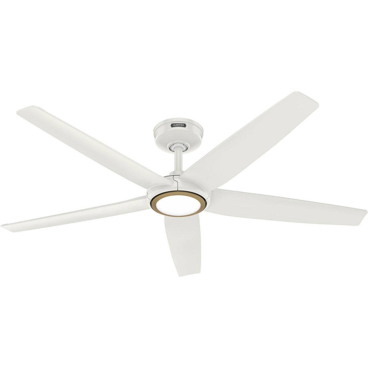 Hunter - 53642 - 44" Ceiling Fan - Zentech - Matte Black