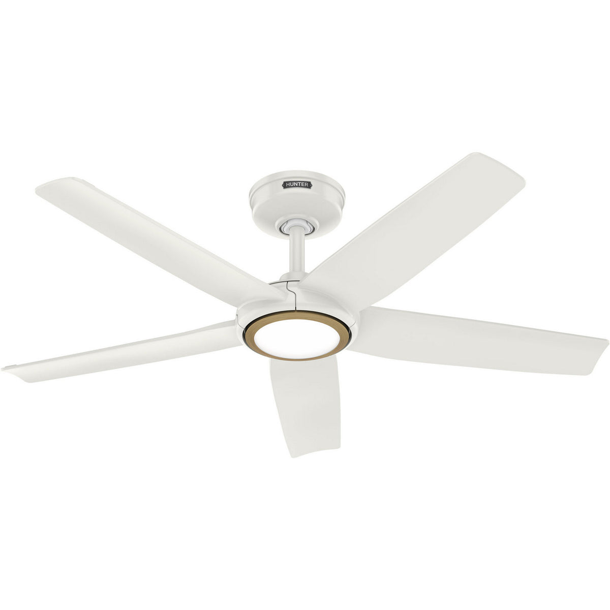Hunter - 53642 - 44" Ceiling Fan - Zentech - Matte Black