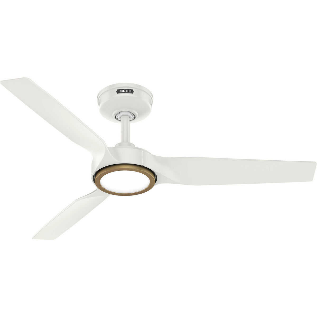 Hunter - 53642 - 44" Ceiling Fan - Zentech - Matte Black
