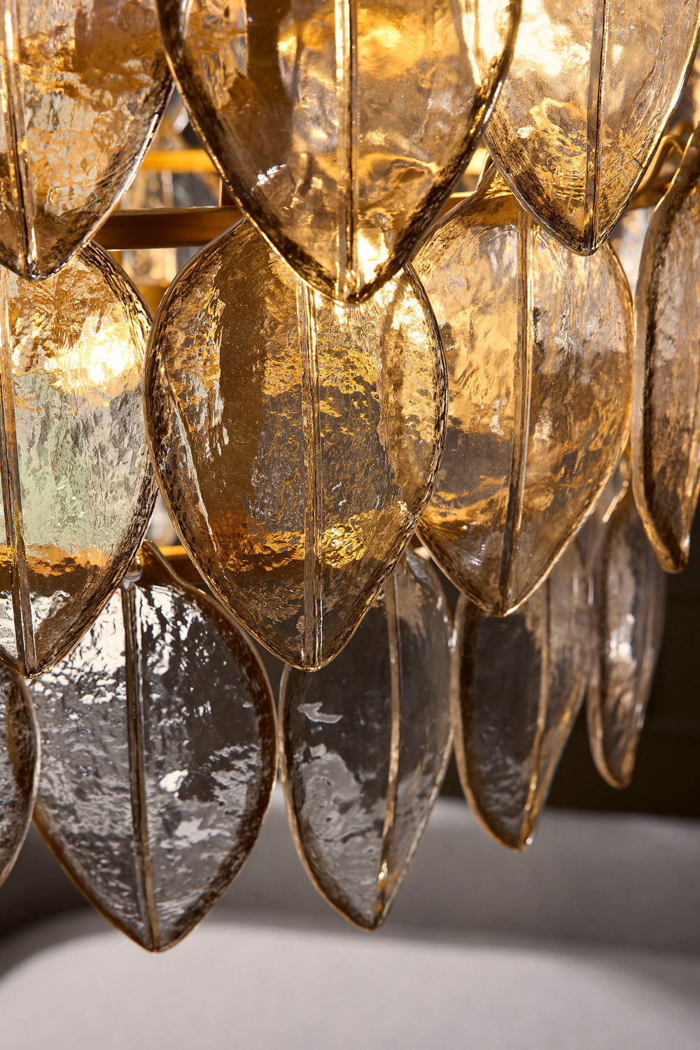 Fredrick Ramond - FR32604DA - LED Chandelier - Amira - Distressed Brass