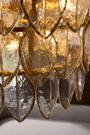 Fredrick Ramond - FR32604DA - LED Chandelier - Amira - Distressed Brass