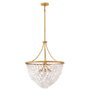 Fredrick Ramond - FR41594DA - LED Chandelier - Myra - Distressed Brass