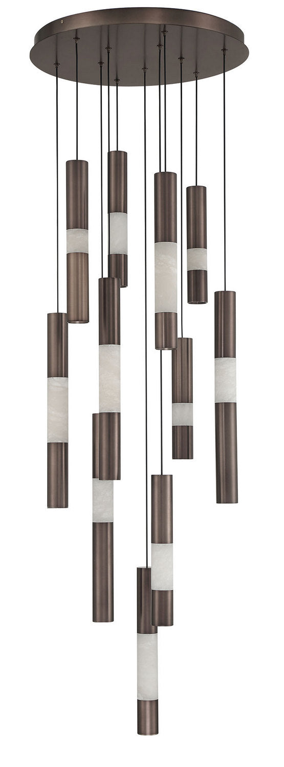 Eurofase - 50119-028 - LED Chandelier - Ronda - Harlow Bronze