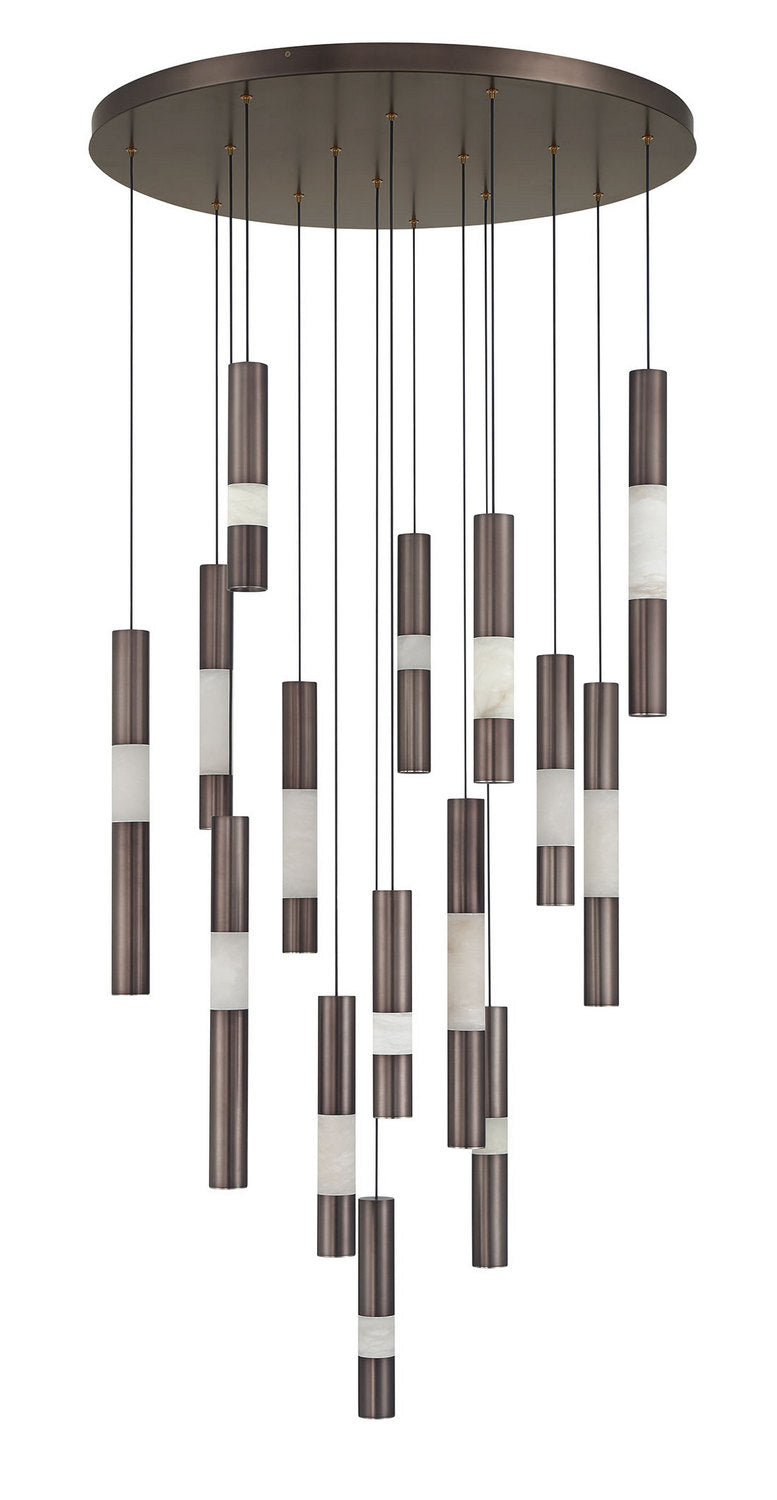 Eurofase - 50120-024 - LED Chandelier - Ronda - Harlow Bronze