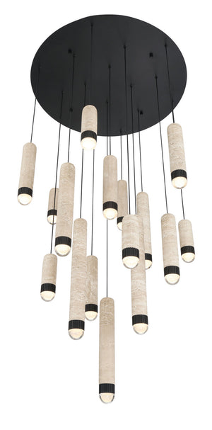 Eurofase - 50131-013 - LED Chandelier - Cambre - Matte Black