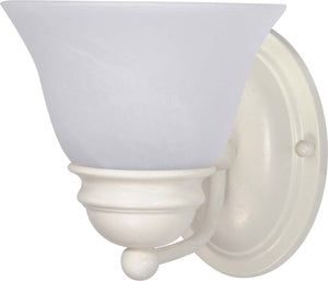 Nuvo Lighting - 60-352 - One Light Vanity - Empire - Textured White