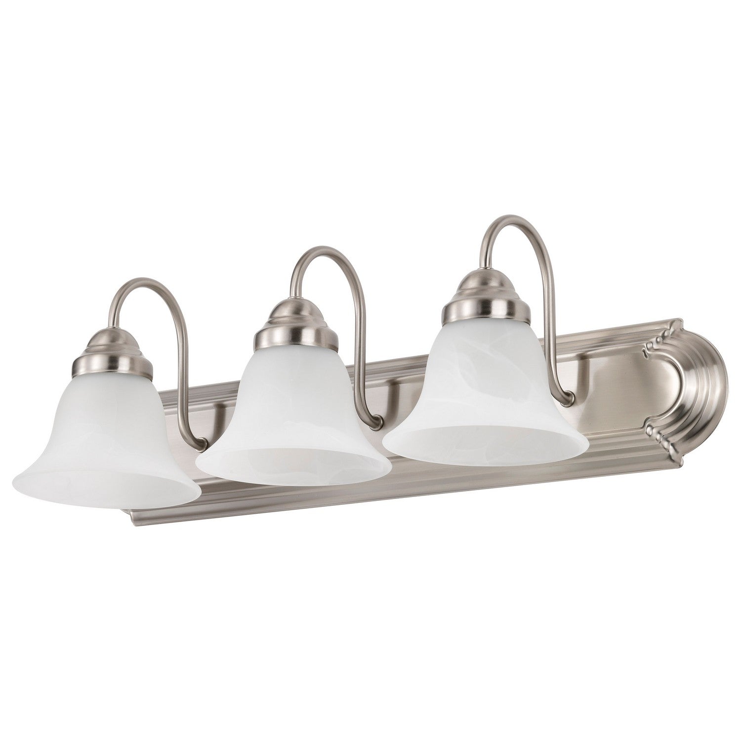 Nuvo Lighting - 60-321 - Three Light Vanity - Ballerina - Brushed Nickel