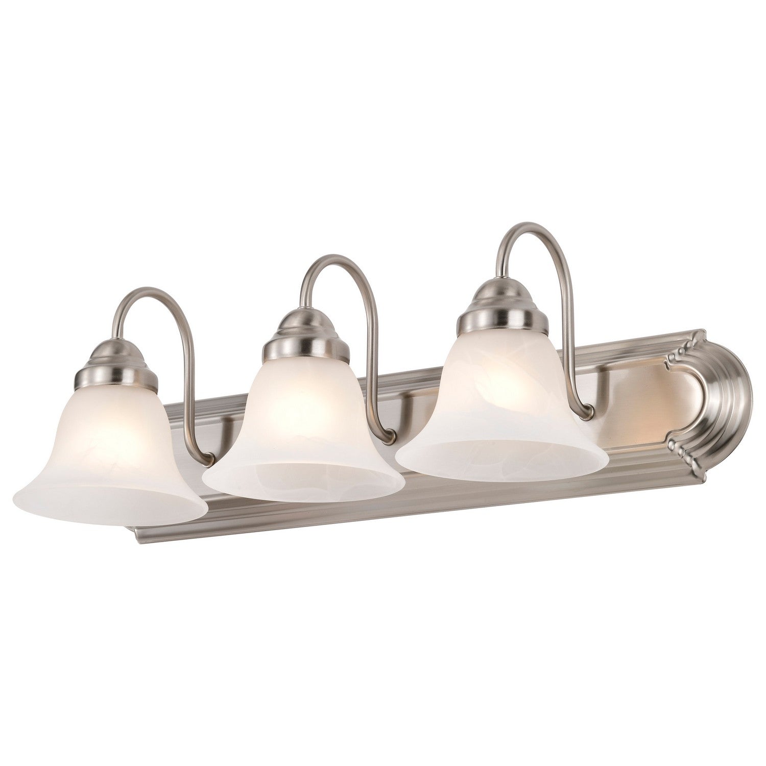 Nuvo Lighting - 60-321 - Three Light Vanity - Ballerina - Brushed Nickel