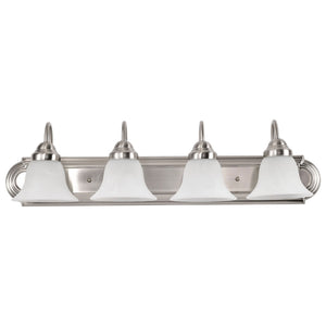 Nuvo Lighting - 60-322 - Four Light Vanity - Ballerina - Brushed Nickel