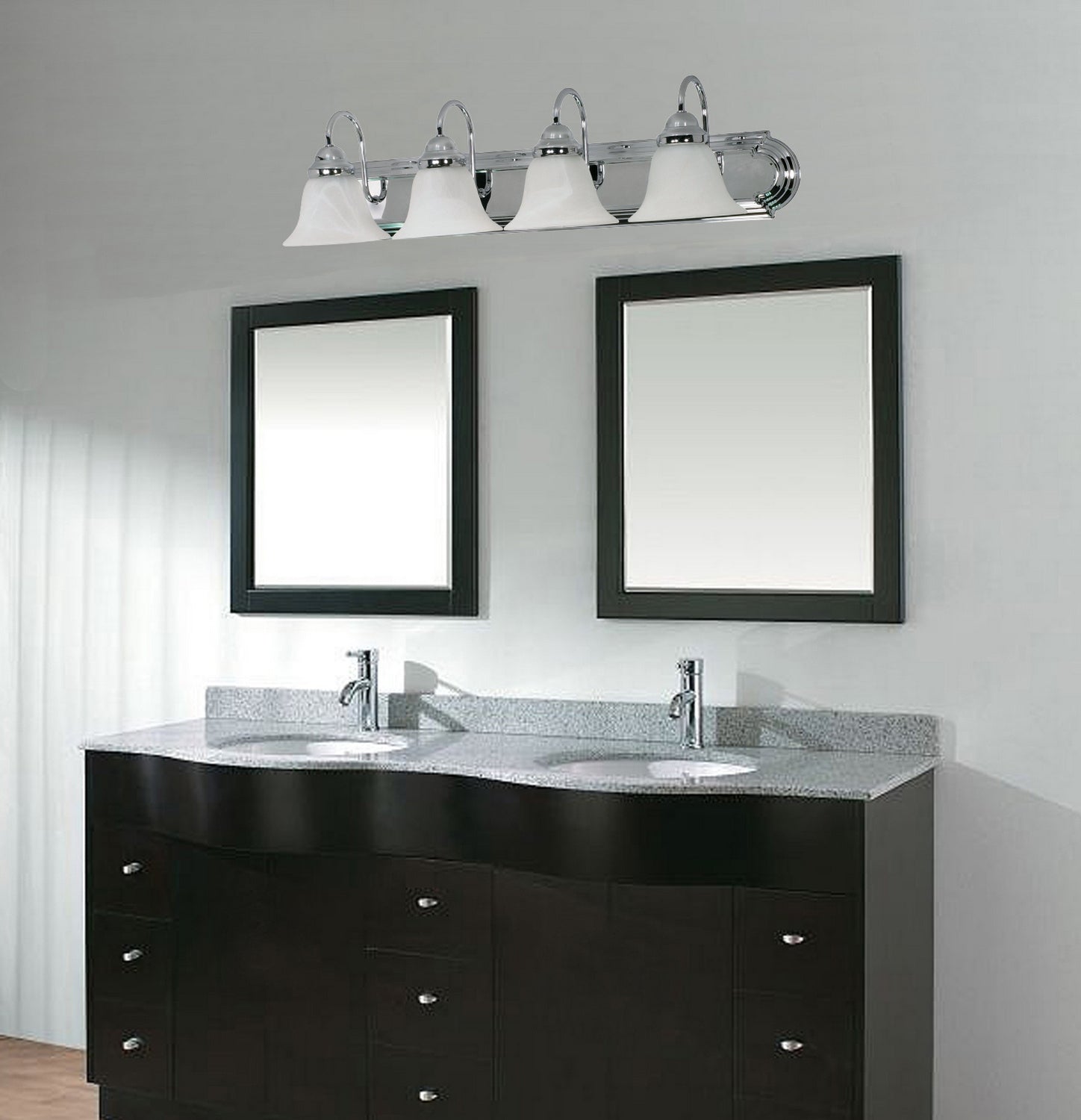 Nuvo Lighting - 60-318 - Four Light Vanity - Ballerina - Polished Chrome