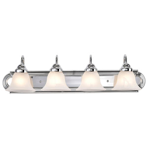 Nuvo Lighting - 60-318 - Four Light Vanity - Ballerina - Polished Chrome