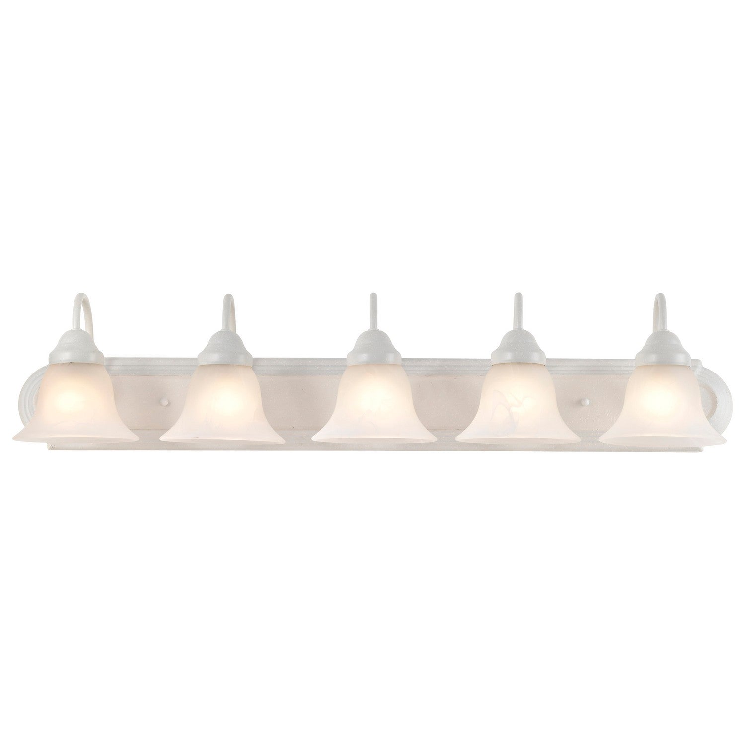 Nuvo Lighting - 60-335 - Five Light Vanity - Ballerina - Textured White