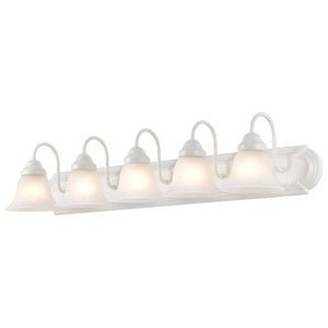 Nuvo Lighting - 60-335 - Five Light Vanity - Ballerina - Textured White