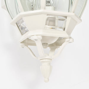 Nuvo Lighting - 60-891 - Three Light Outdoor Wall Lantern - Central Park - White