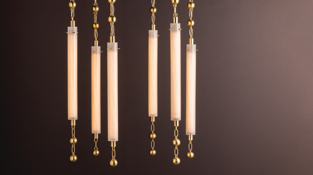 Corbett Lighting - 568-28-VB - LED Chandelier - Parigi - Vintage Brass