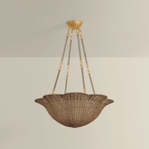 Hudson Valley - 1074-VGL - Four Light Chandelier - Ardonia - Vintage Gold Leaf