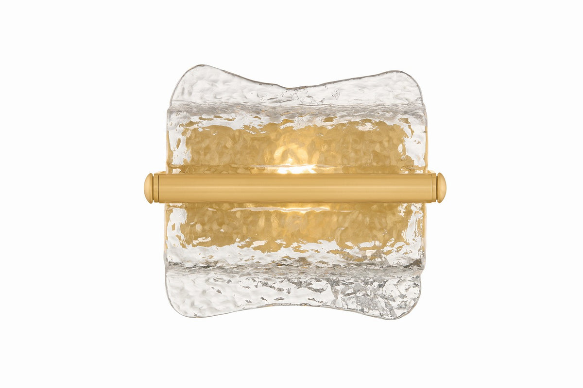 Hudson Valley - 1371-AGB - One Light Wall Sconce - Fosterdale - Aged Brass