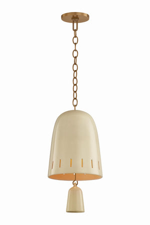 Hudson Valley - 3609-PBR/CIC - One Light Pendant - Omi - Patina Brass