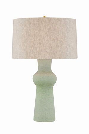 Hudson Valley - L3371-AGB/CHJ - One Light Table Lamp - Heathway - Aged Brass