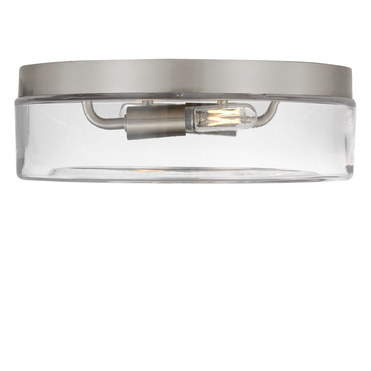 Generation Lighting - GLF1722BN - Two Light Flush Mount - Rhett - Brushed Nickel