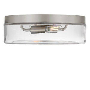 Generation Lighting - GLF1722BNE - Two Light Flush Mount - Rhett - Brushed Nickel